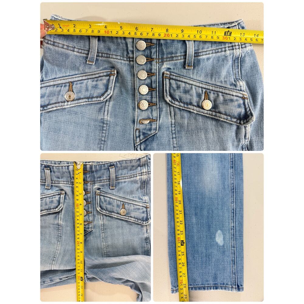 Veronica Beard Light Blue Straight-Leg Jeans - Picture 12 of 13